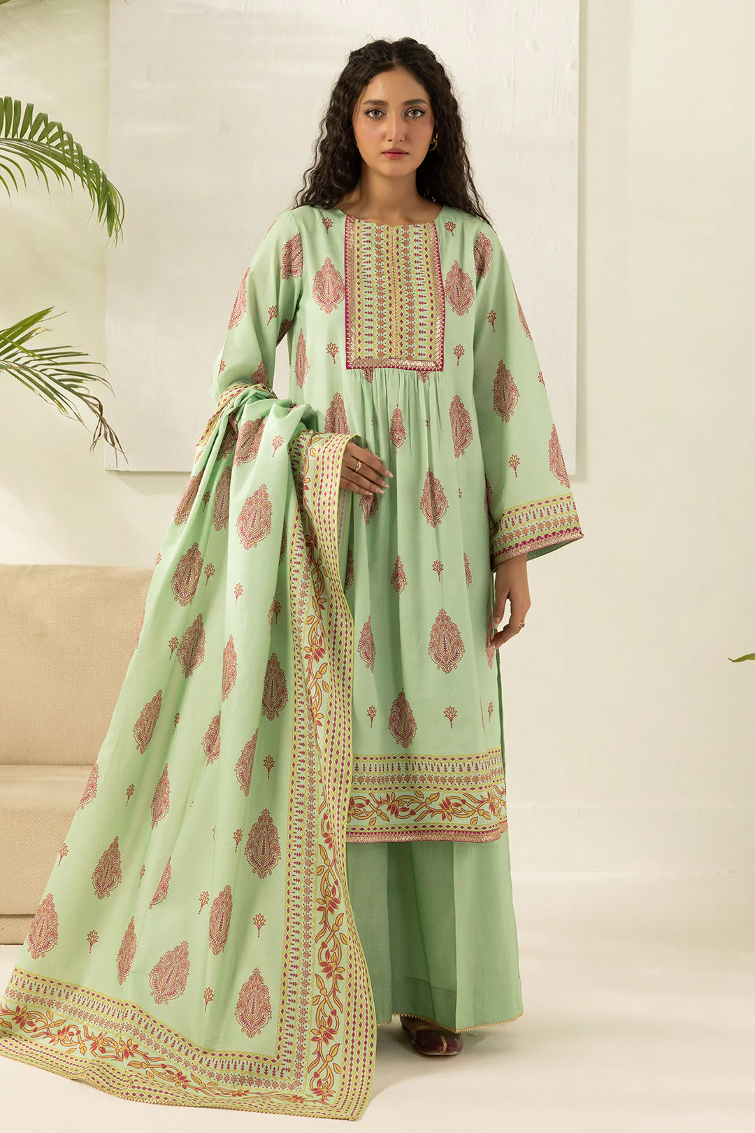 Zellbury Shirt Shalwar Dupatta - 0490 Summer Collection Essential 2026
