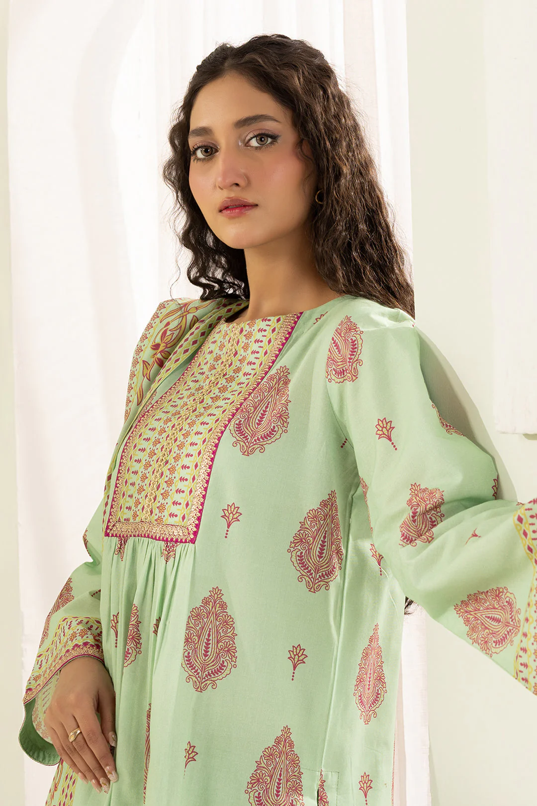 Zellbury Shirt Shalwar Dupatta - 0490 Summer Collection Essential 2026 - Image 2