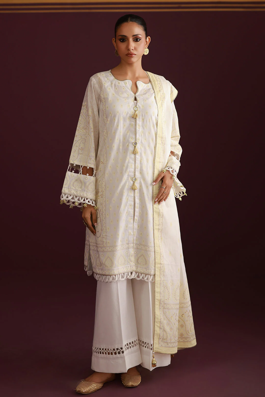 Zellbury Shirt Shalwar Dupatta - 0494 Summer Collection Essential 2026