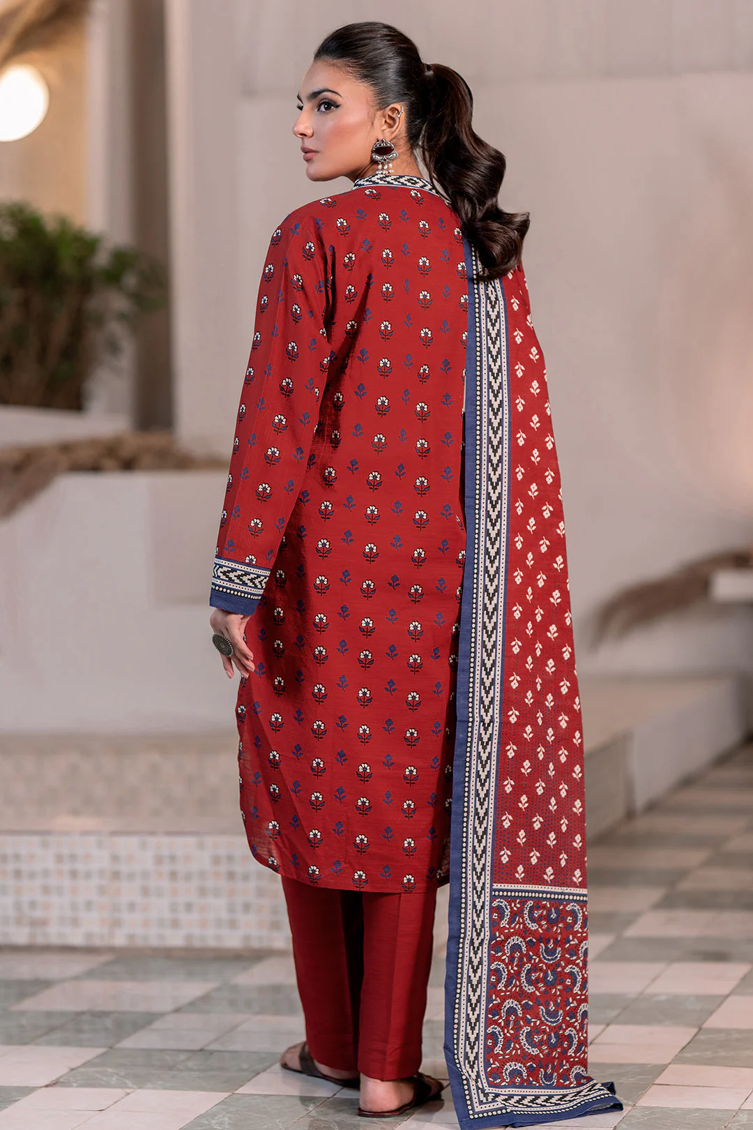 Zellbury Shirt Shalwar Dupatta - 0514 Essential Winter Collection 2025