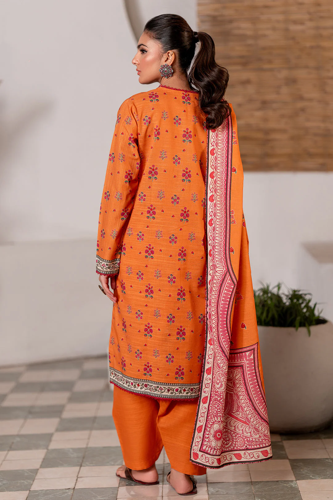 Zellbury Shirt Shalwar Dupatta - 0522 Essential Winter Collection 2025 - Image 2