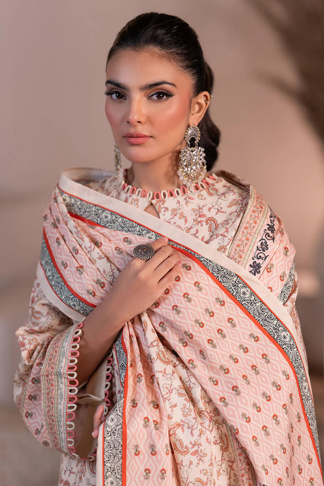 Zellbury Shirt Shalwar Dupatta - 0526 Essential Winter Collection 2025 - Image 2