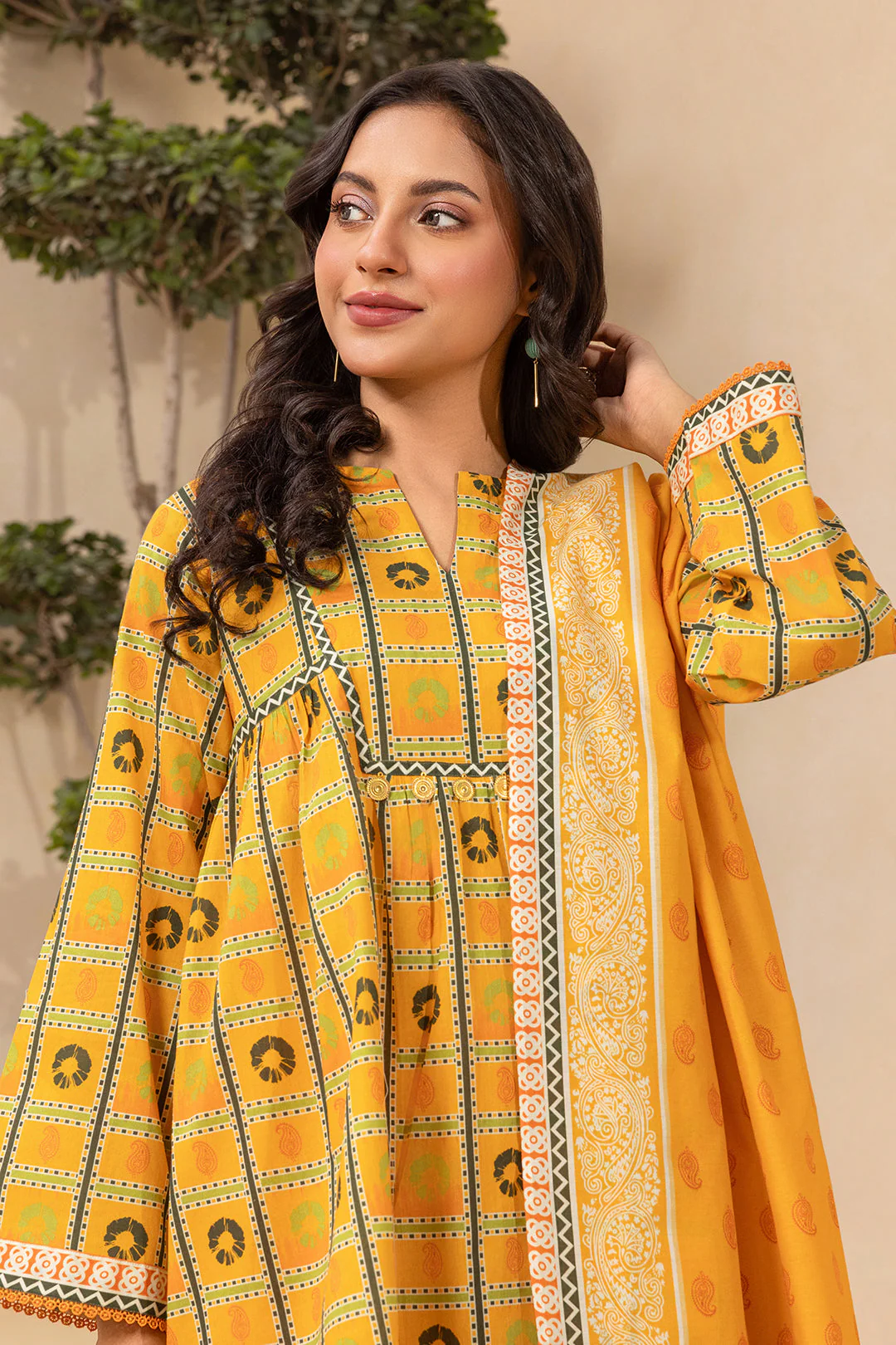 Zellbury Shirt Shalwar Dupatta - 0540 Summer Collection Essential 2026 - Image 2