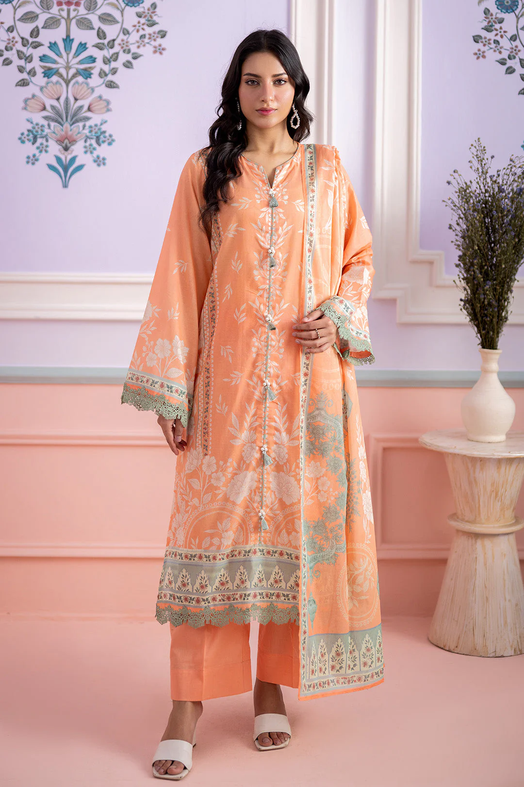 Zellbury Shirt Shalwar Dupatta - 0543 Summer Collection Essential 2026