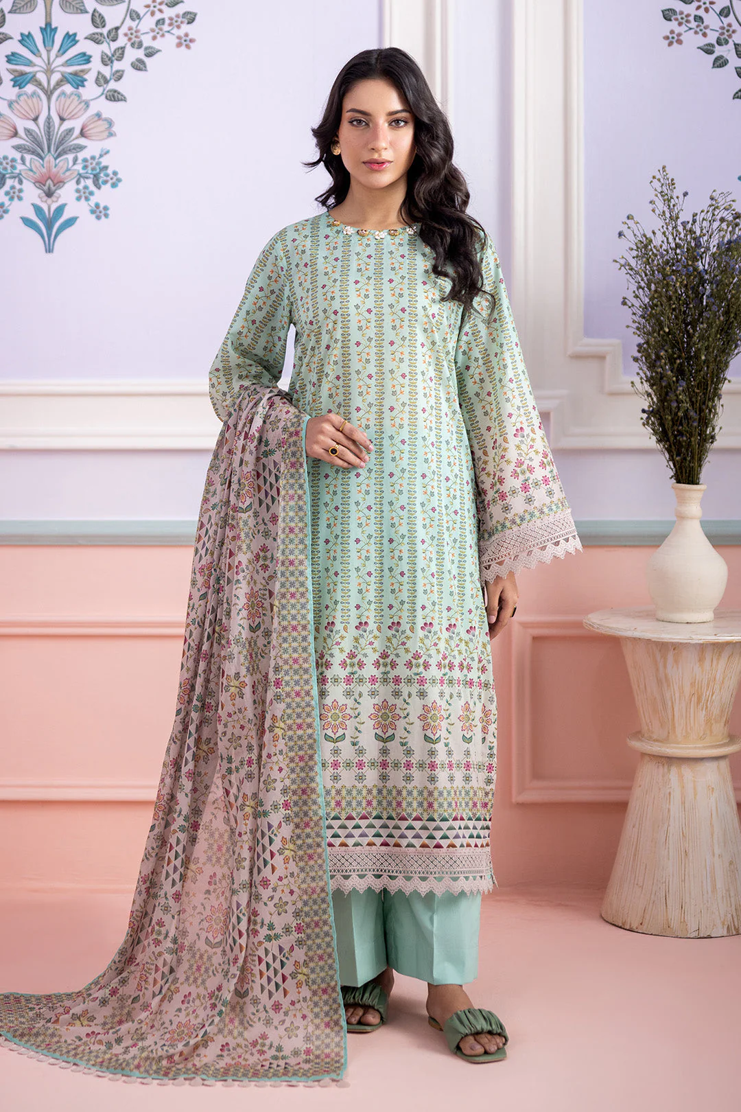 Zellbury Shirt Shalwar Dupatta - 0545 Summer Collection Essential 2026