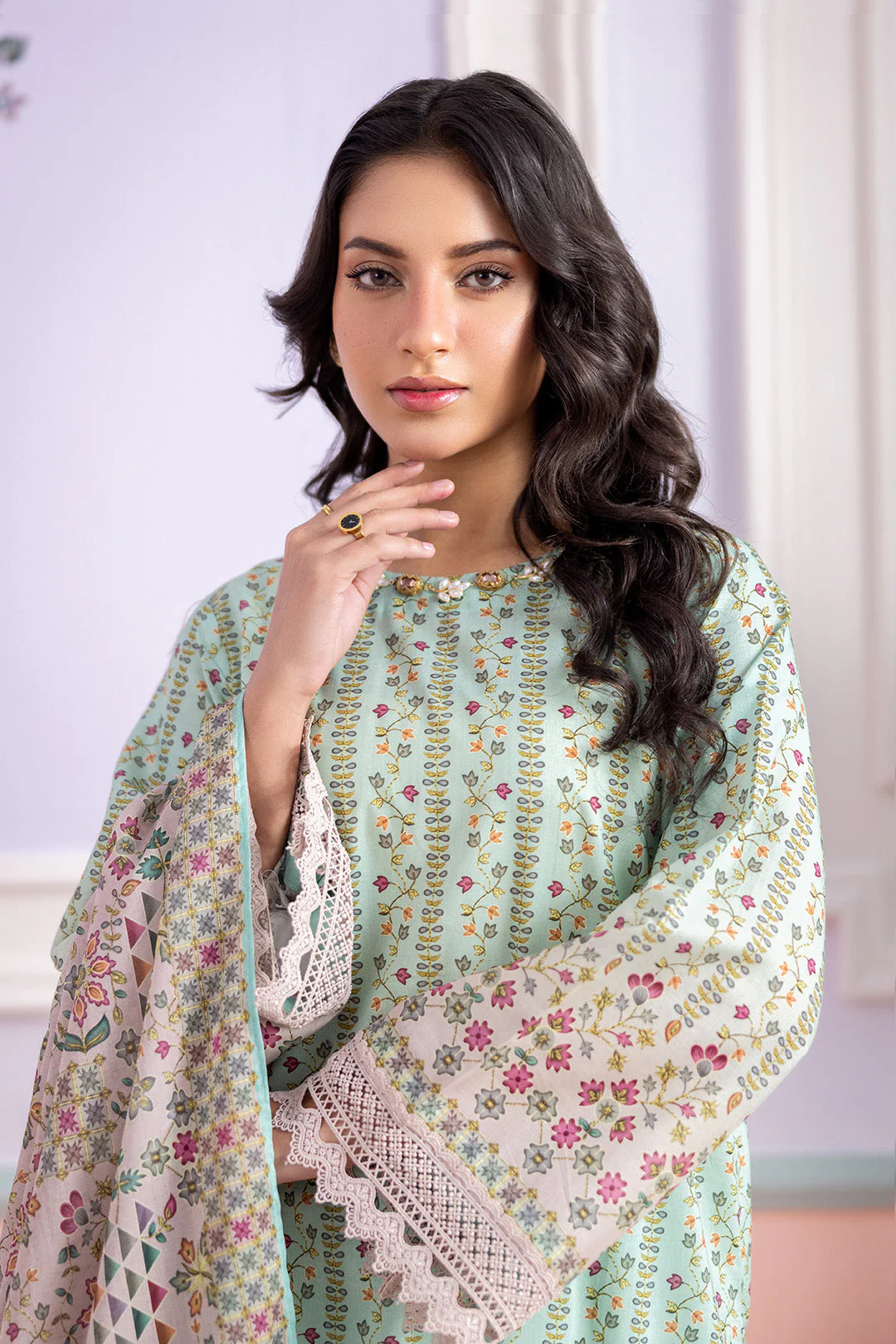 Zellbury Shirt Shalwar Dupatta - 0545 Summer Collection Essential 2026 - Image 2