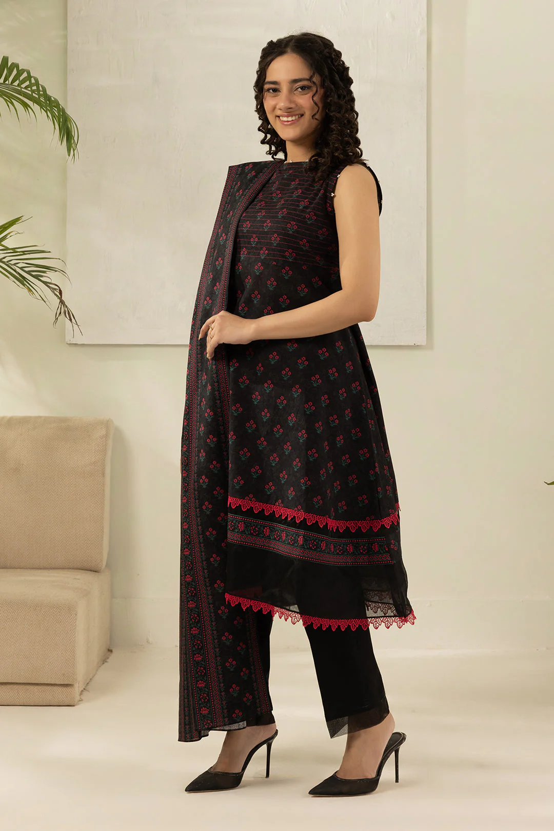 Zellbury Shirt Shalwar Dupatta - 0546 Summer Collection Essential 2026
