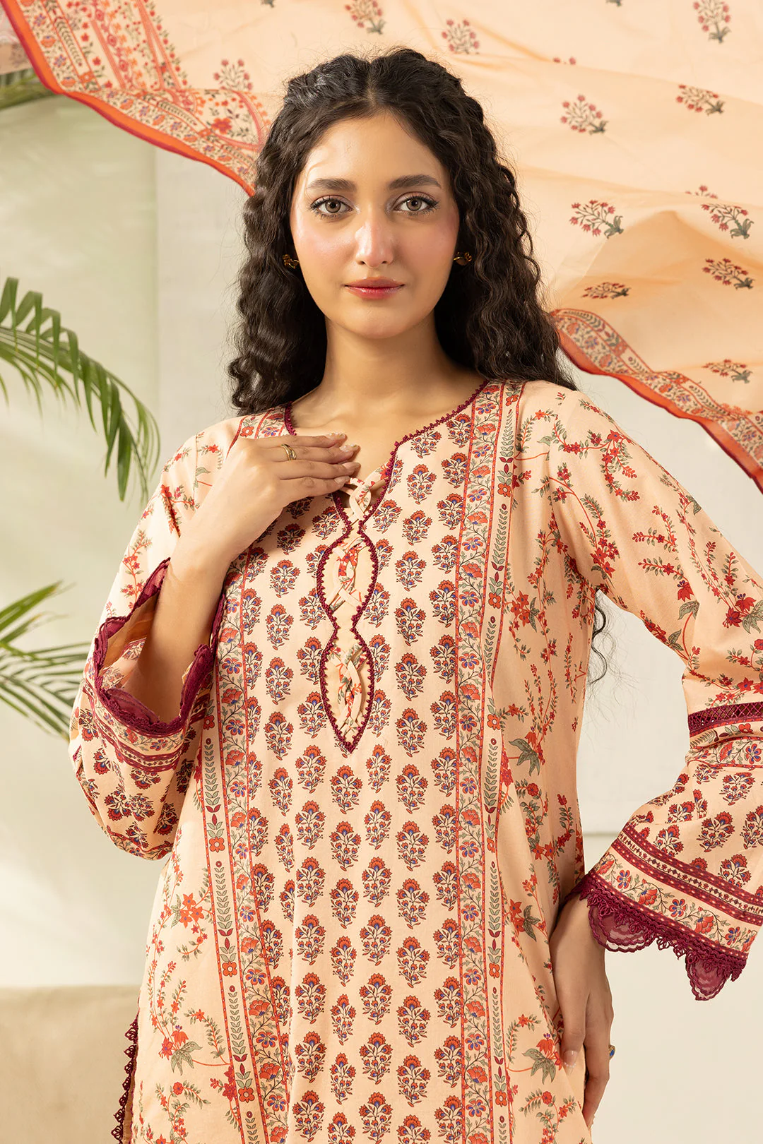 Zellbury Shirt Shalwar Dupatta - 0548 Summer Collection Essential 2026 - Image 2