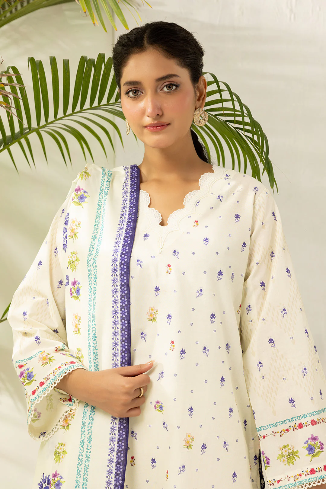 Zellbury Shirt Shalwar Dupatta - 0552 Summer Collection Essential 2026 - Image 2