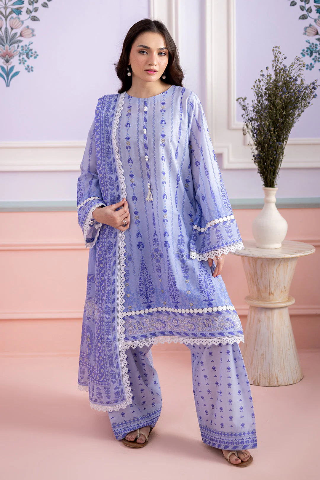 Zellbury Shirt Shalwar Dupatta - 0557 Summer Collection Essential 2026