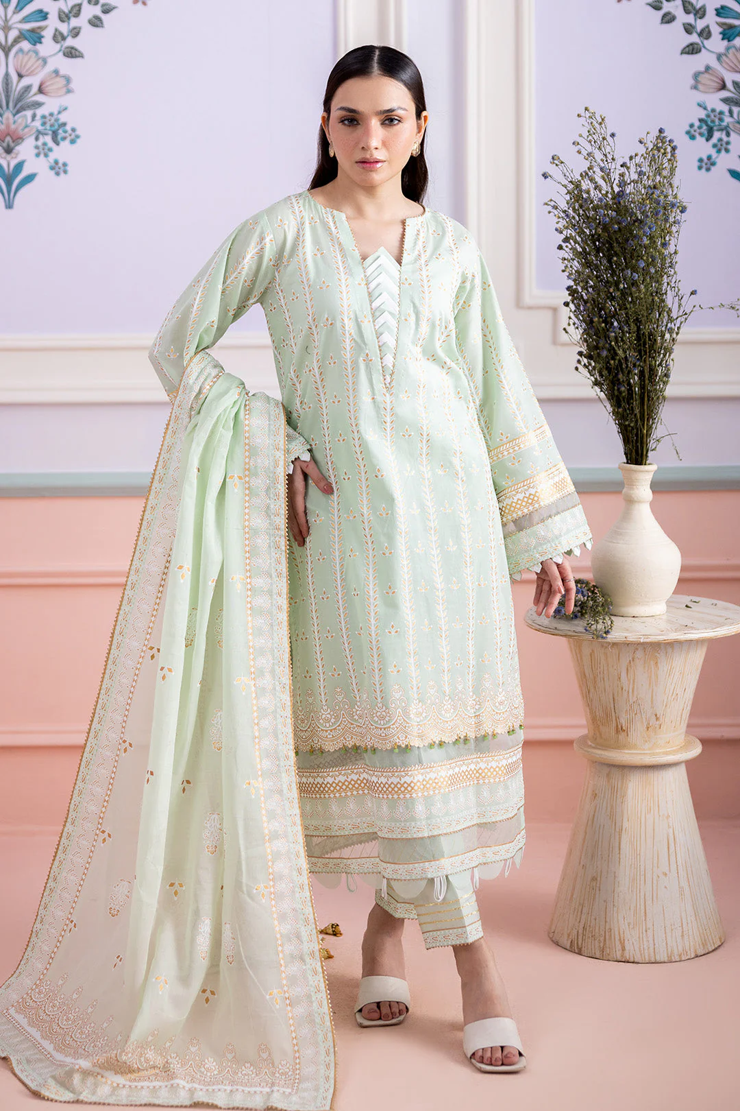 Zellbury Shirt Shalwar Dupatta - 0558 Summer Collection Essential 2026