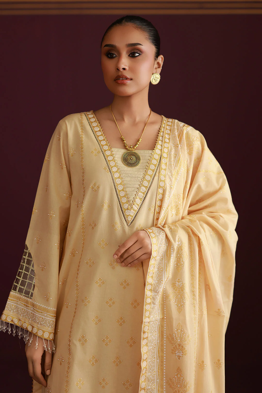 Zellbury Shirt Shalwar Dupatta - 0560 Summer Collection Essential 2026 - Image 2