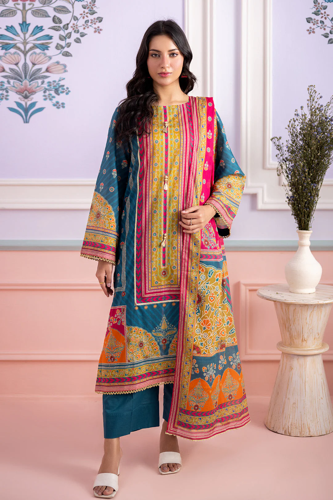 Zellbury Shirt Shalwar Dupatta - 0605 Summer Collection Essential 2026