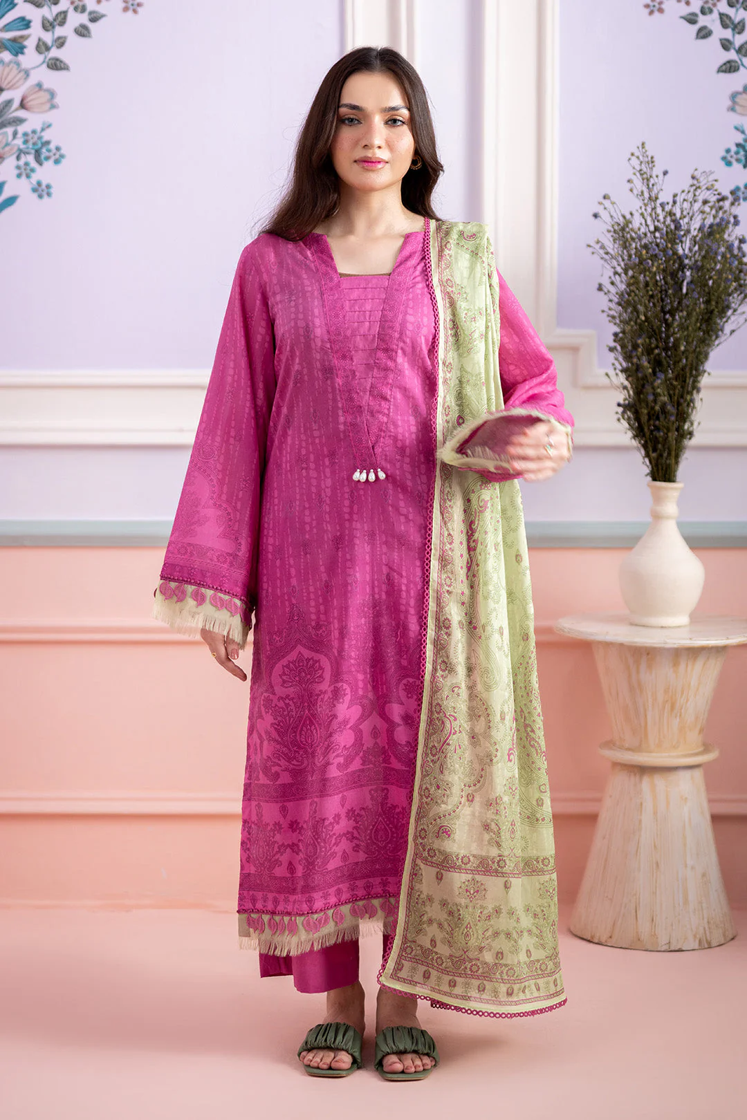Zellbury Shirt Shalwar Dupatta - 0607 Summer Collection Essential 2026
