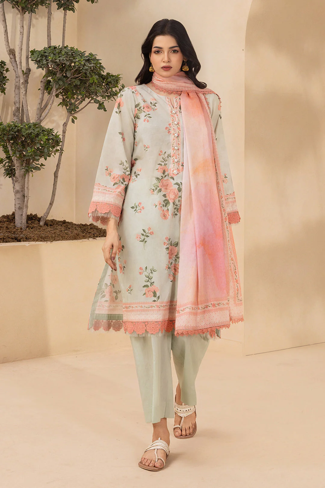 Zellbury Shirt Shalwar Dupatta - 0609 Summer Collection Essential 2026