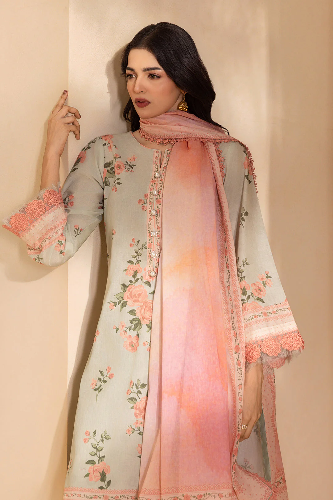 Zellbury Shirt Shalwar Dupatta - 0609 Summer Collection Essential 2026 - Image 2