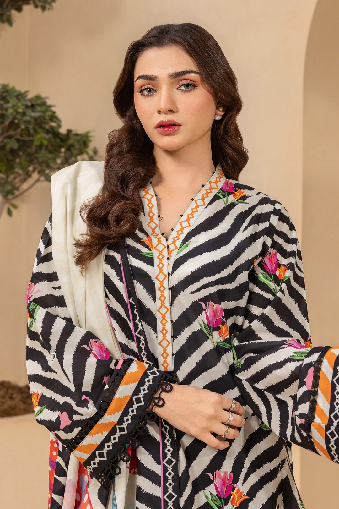Zellbury Shirt Shalwar Dupatta - 0611 Summer Collection Essential 2026 - Image 2