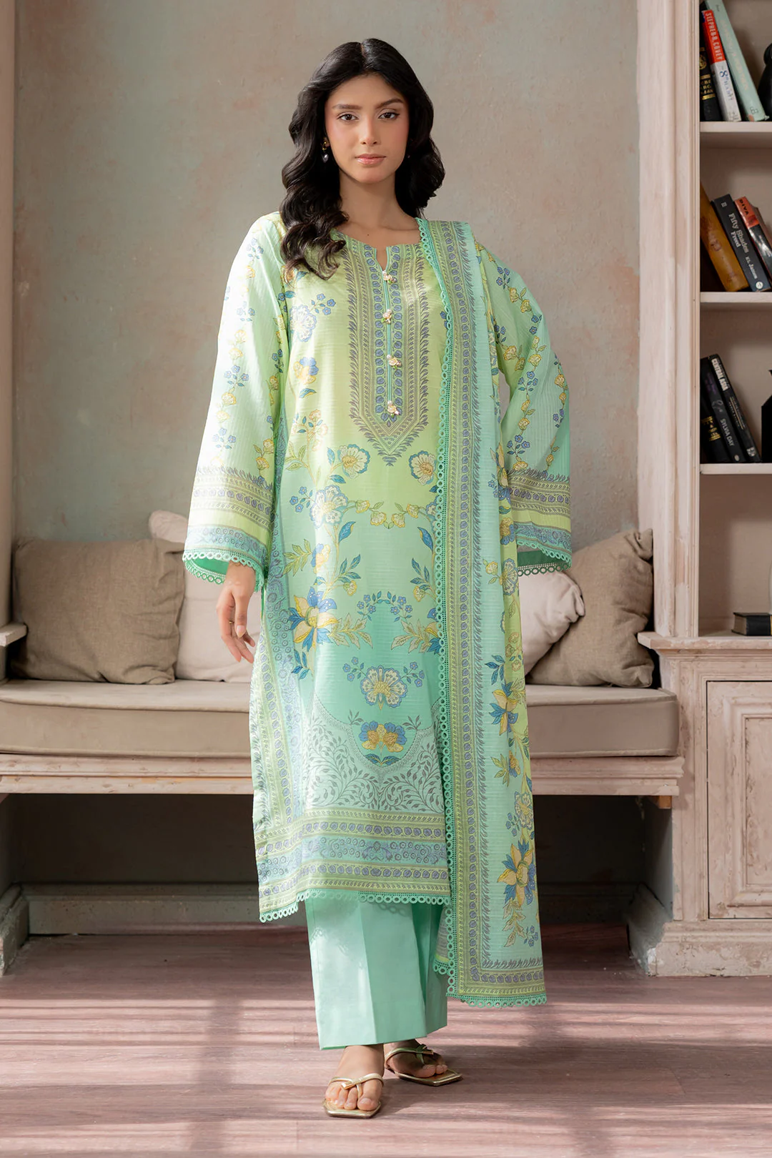 Zellbury Shirt Shalwar Dupatta - 0613 Summer Collection Essential 2026