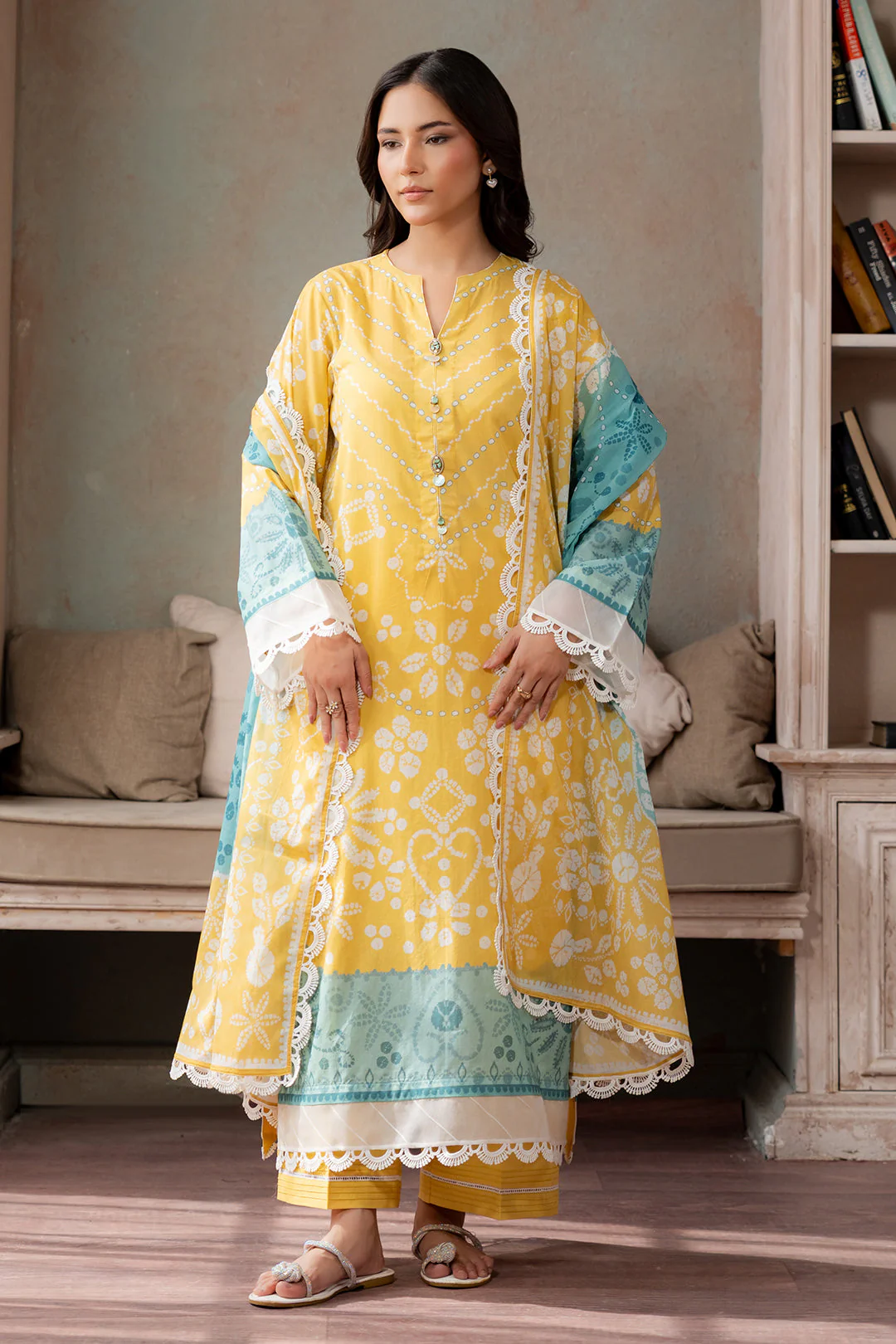 Zellbury Shirt Shalwar Dupatta - 0617 Summer Collection Essential 2026