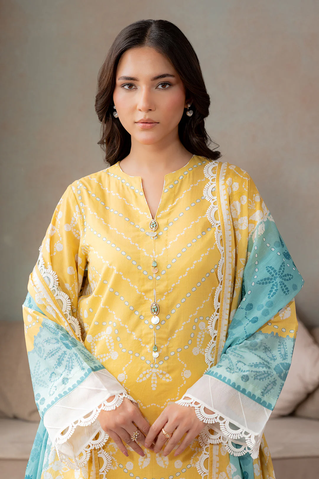 Zellbury Shirt Shalwar Dupatta - 0617 Summer Collection Essential 2026 - Image 2