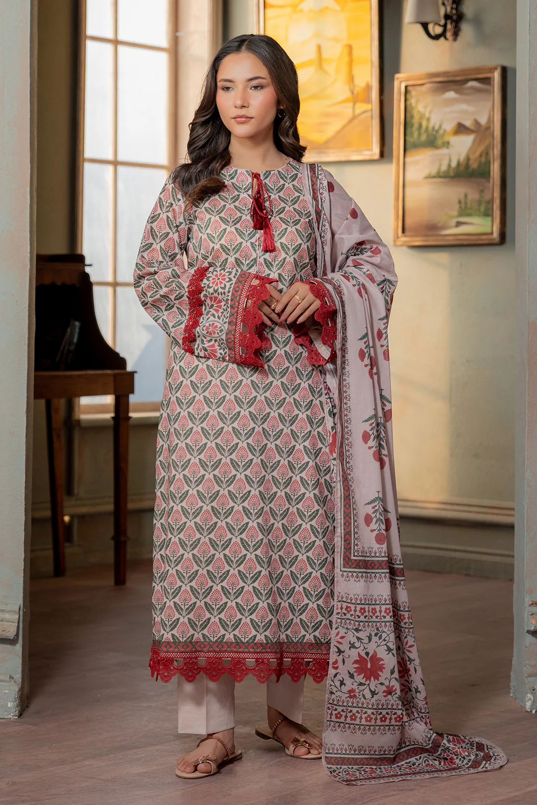 Zellbury Shirt Shalwar Dupatta - 0619 Summer Collection Essential 2026