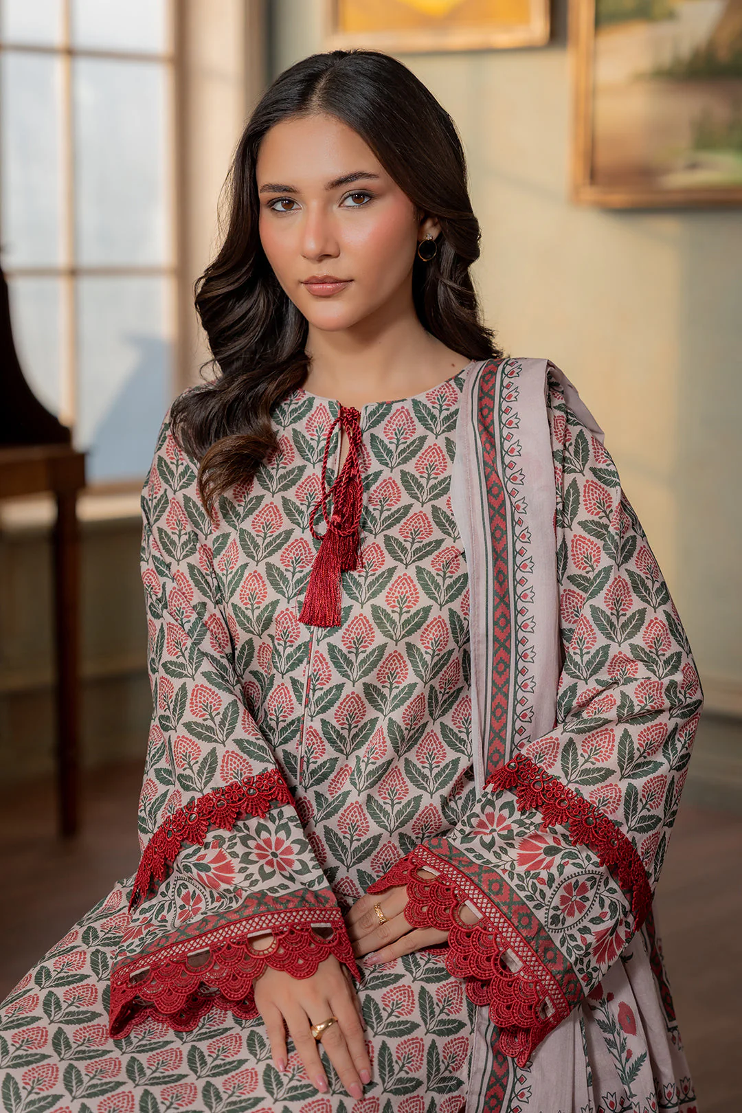 Zellbury Shirt Shalwar Dupatta - 0619 Summer Collection Essential 2026 - Image 2