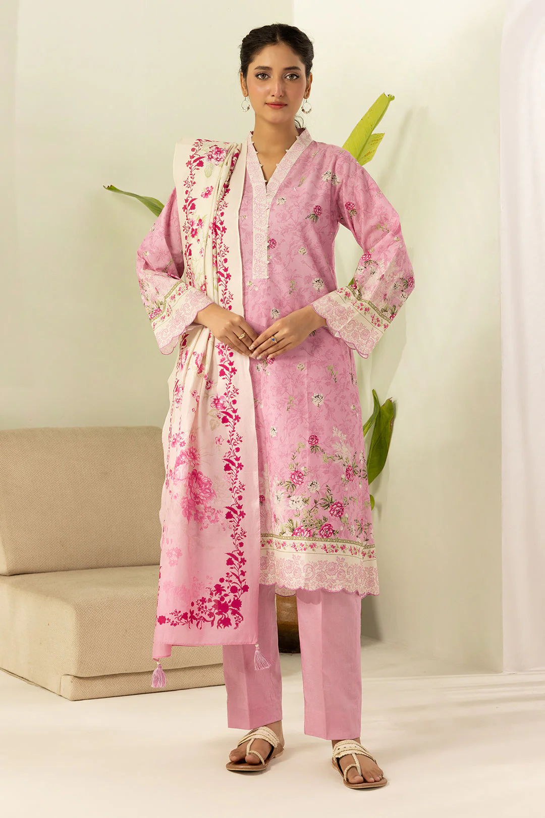Zellbury Shirt Shalwar Dupatta - 0630 Summer Collection Essential 2026