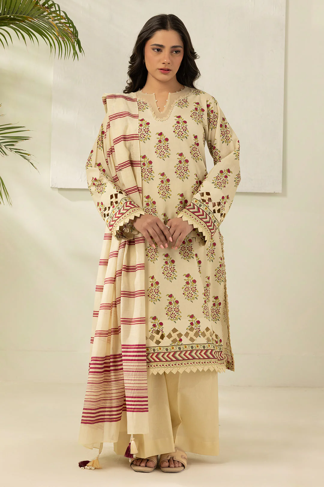 Zellbury Shirt Shalwar Dupatta - 0636 Summer Collection Essential 2026