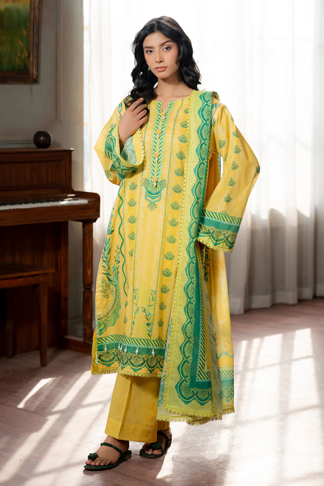 Zellbury Shirt Shalwar Dupatta - 0680 Summer Collection Essential 2026