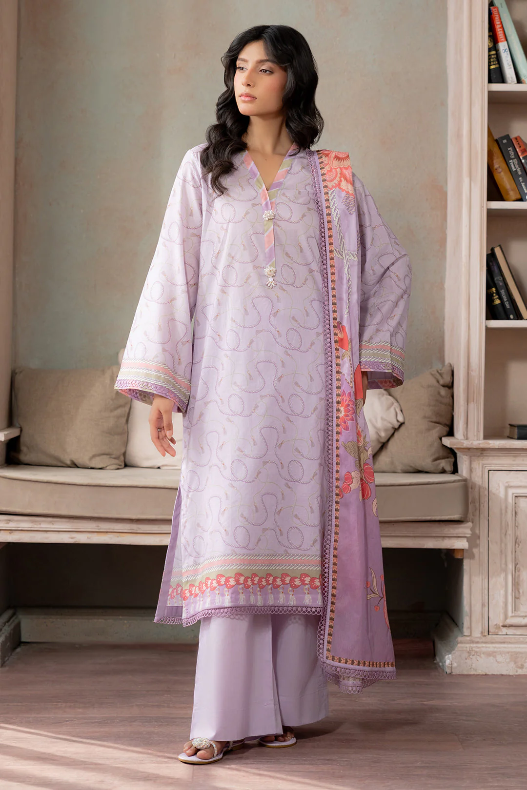 Zellbury Shirt Shalwar Dupatta - 0682 Summer Collection Essential 2026