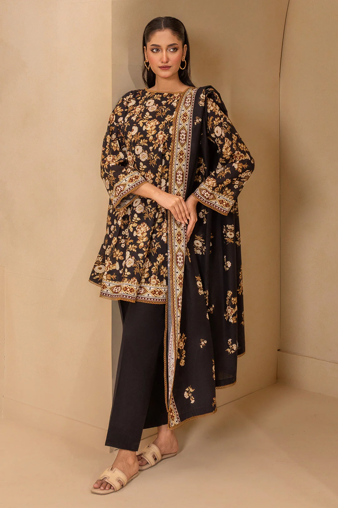 Zellbury Shirt Shalwar Dupatta - 0685 Summer Collection Essential 2026
