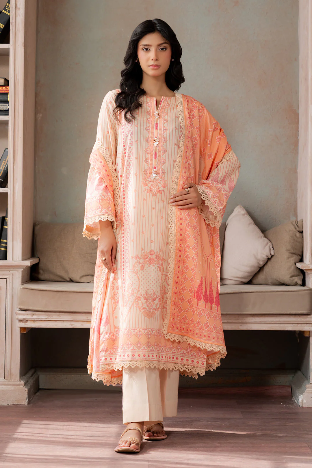 Zellbury Shirt Shalwar Dupatta - 0692 Summer Collection Essential 2026