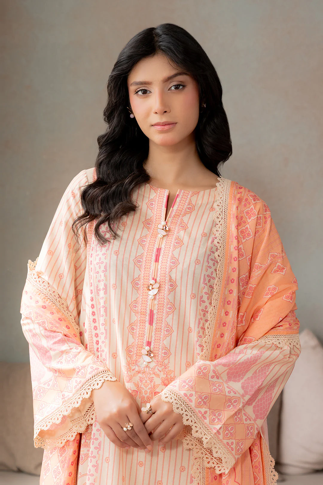 Zellbury Shirt Shalwar Dupatta - 0692 Summer Collection Essential 2026 - Image 2