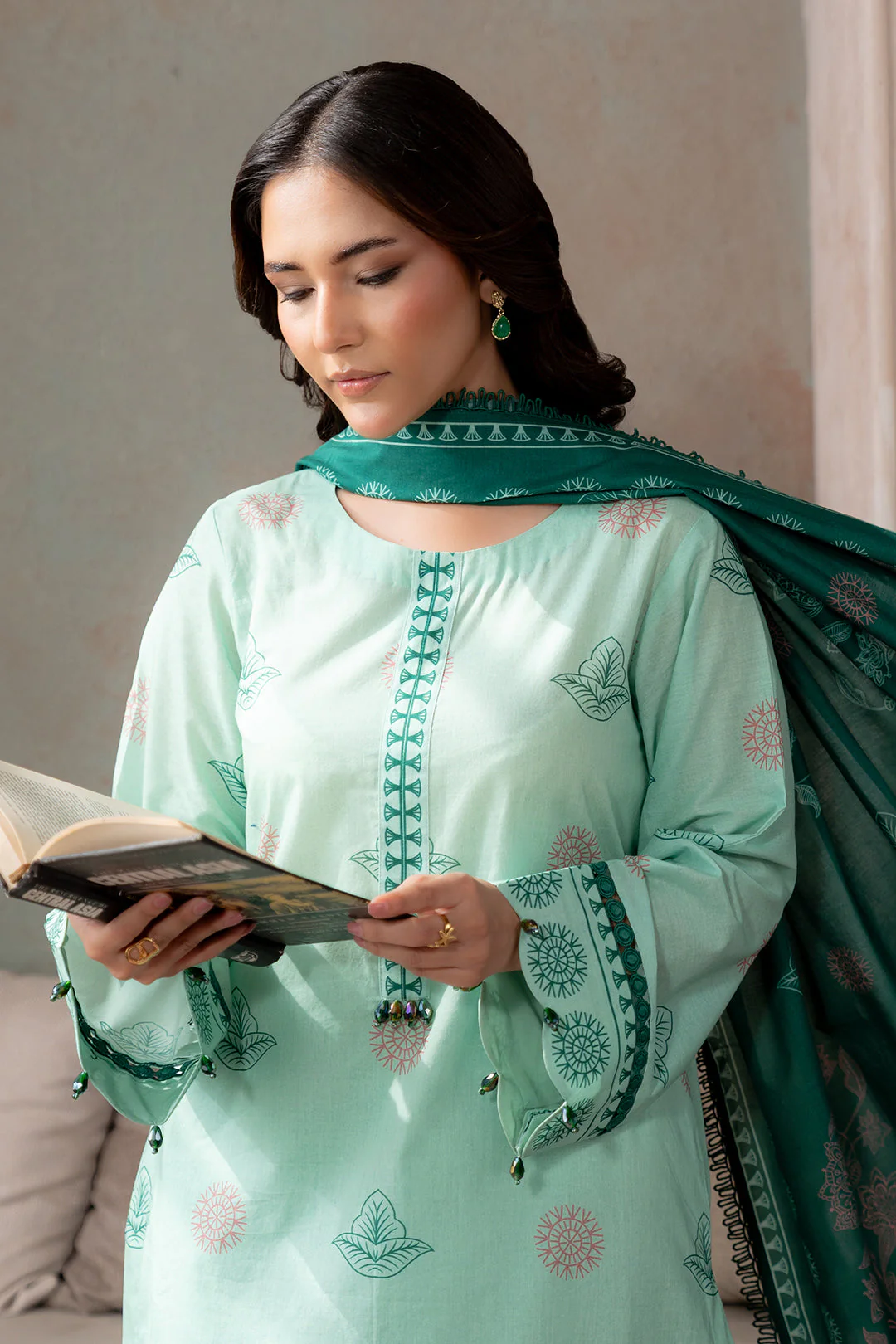 Zellbury Shirt Shalwar Dupatta - 0695 Summer Collection Essential 2026 - Image 2