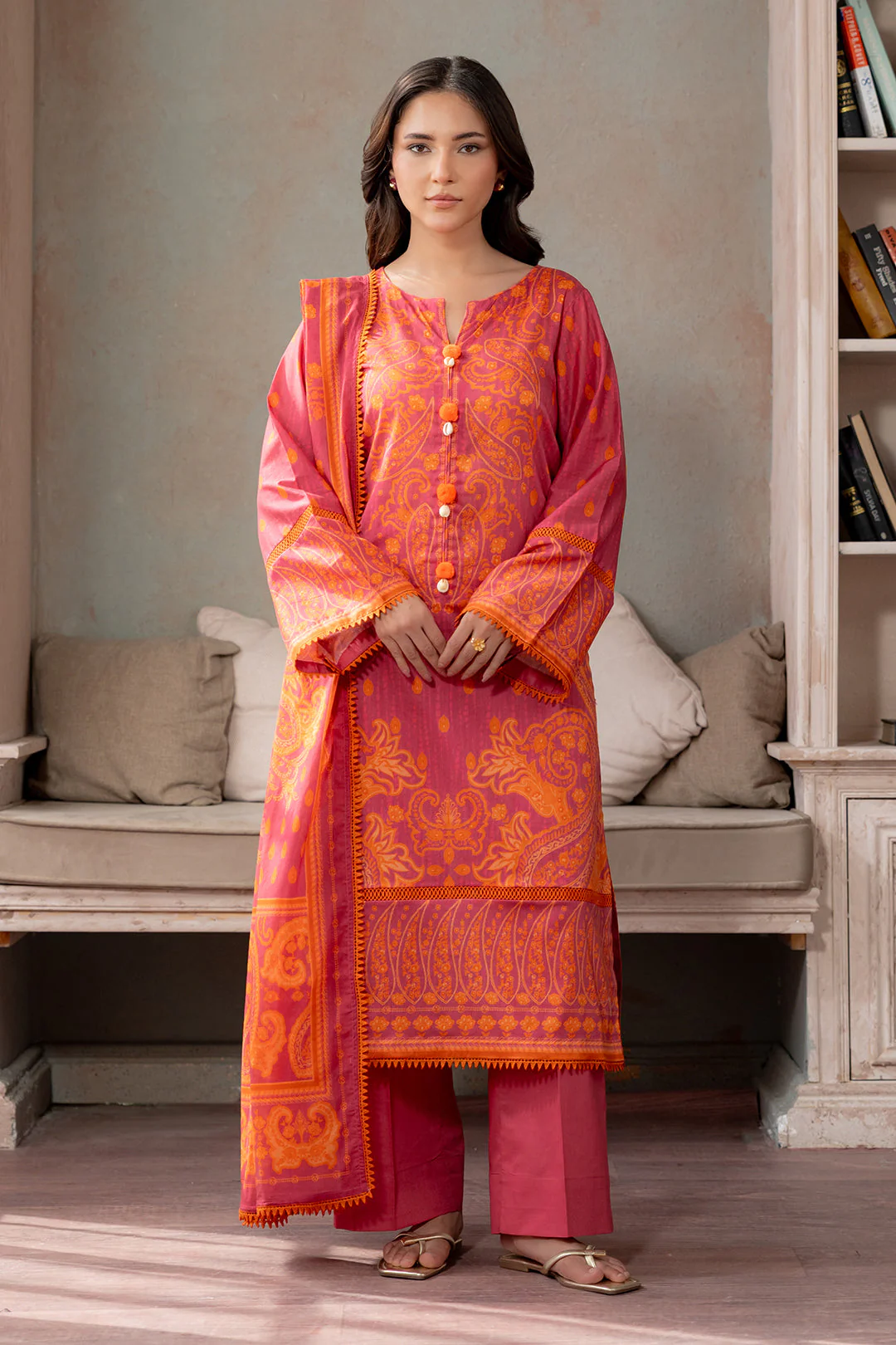 Zellbury Shirt Shalwar Dupatta - 0697 Summer Collection Essential 2026