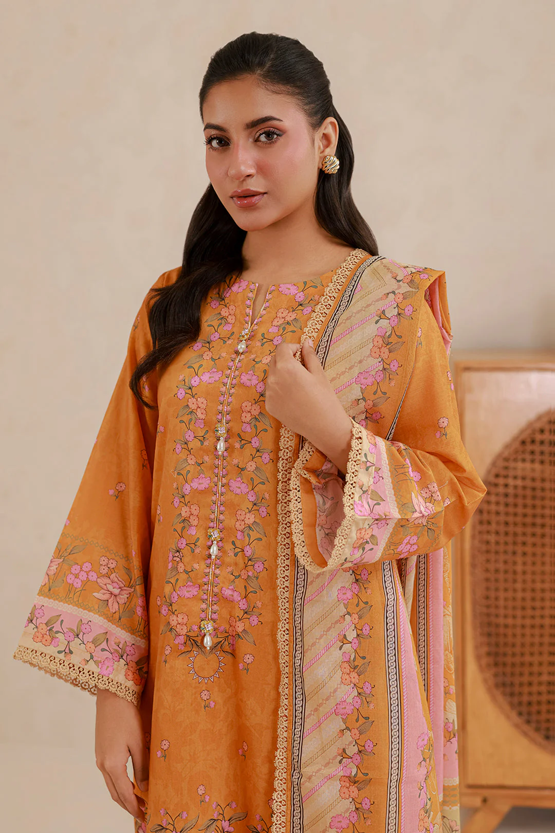 Zellbury Shirt Shalwar Dupatta - 0758 Summer Collection Essential 2026 - Image 2