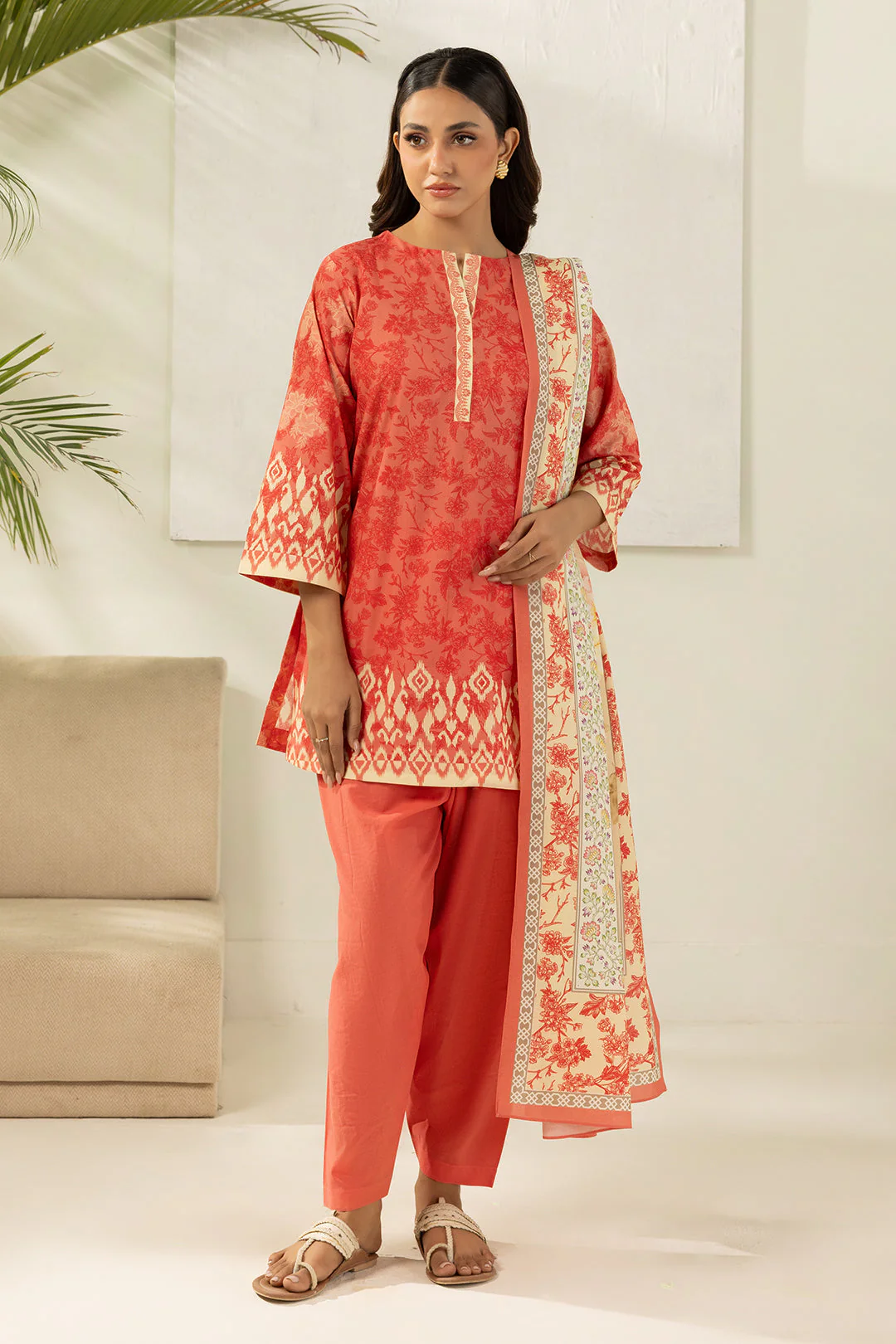Zellbury Shirt Shalwar Dupatta - 0762 Summer Collection Essential 2026