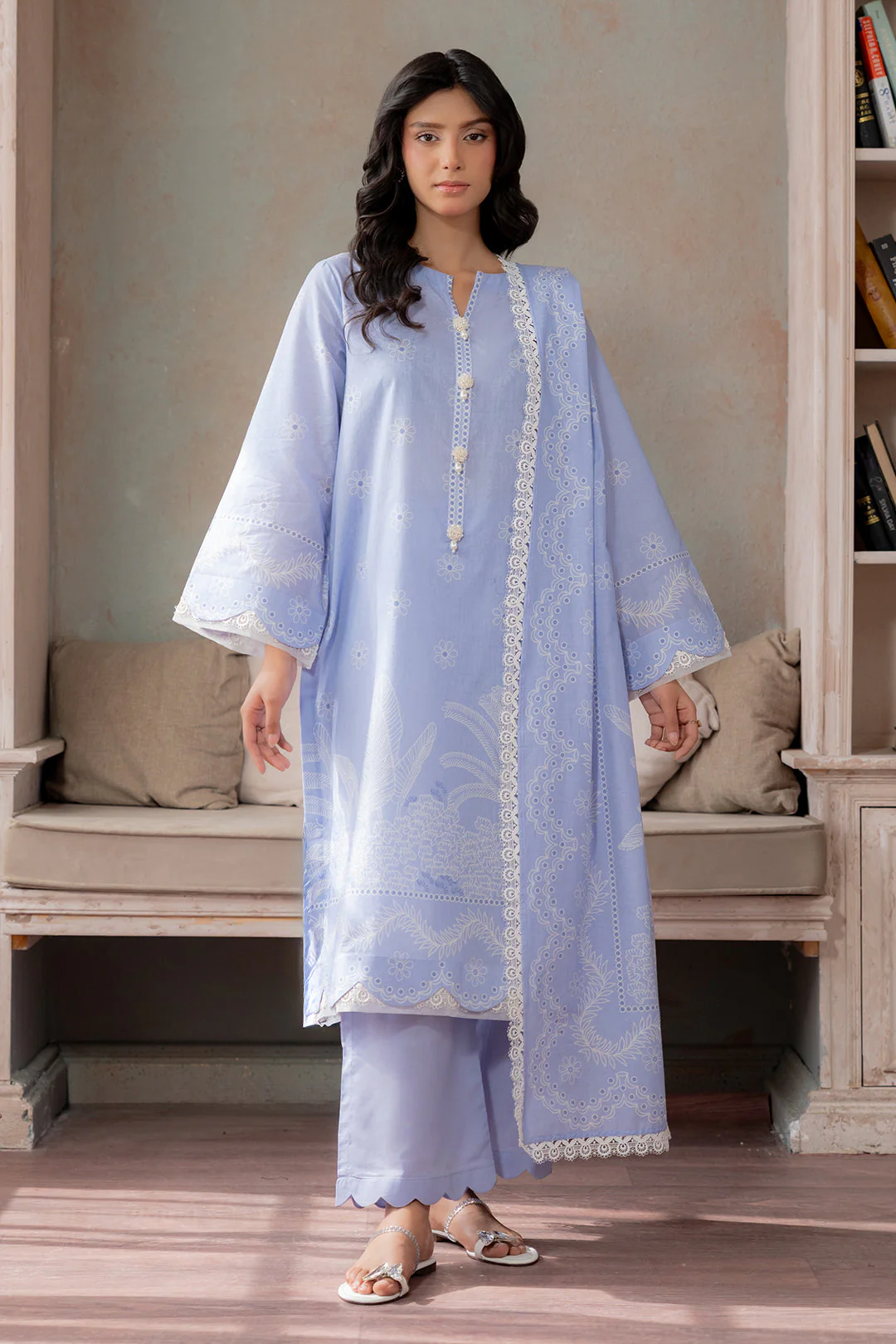 Zellbury Shirt Shalwar Dupatta - 0765 Summer Collection Essential 2026