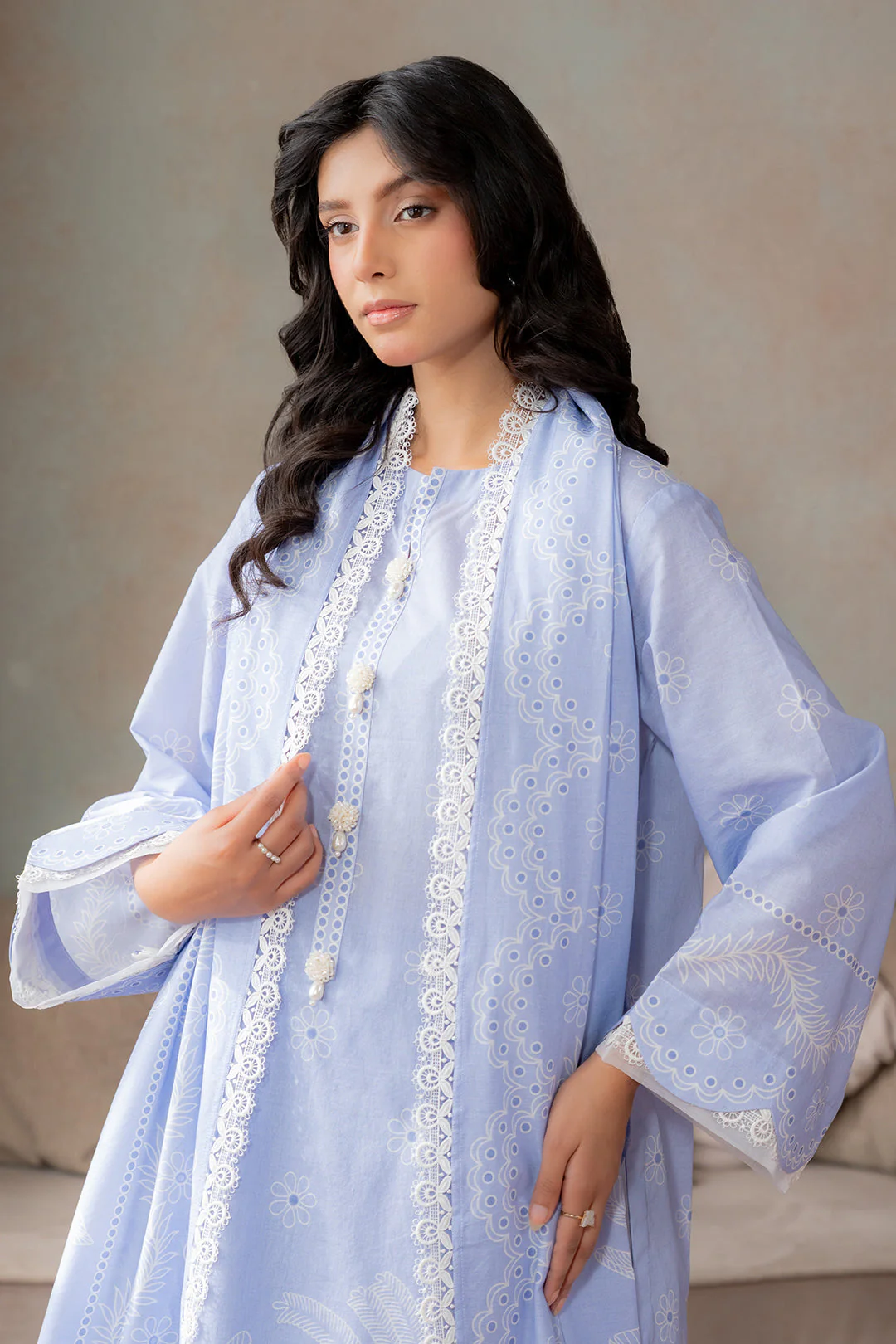 Zellbury Shirt Shalwar Dupatta - 0765 Summer Collection Essential 2026 - Image 2