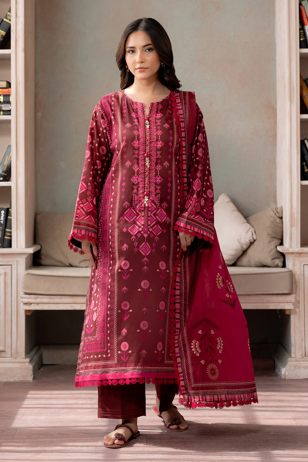 Zellbury Shirt Shalwar Dupatta - 0771 Summer Collection Essential 2026