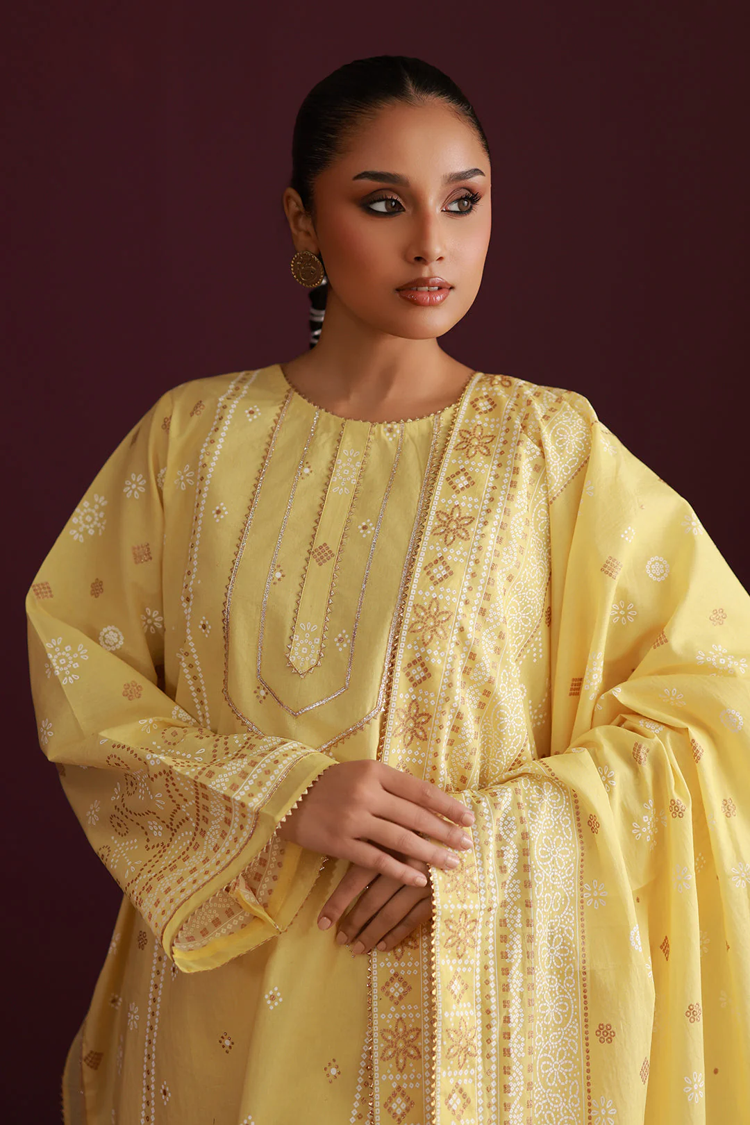 Zellbury Shirt Shalwar Dupatta - 0772 Summer Collection Essential 2026 - Image 2