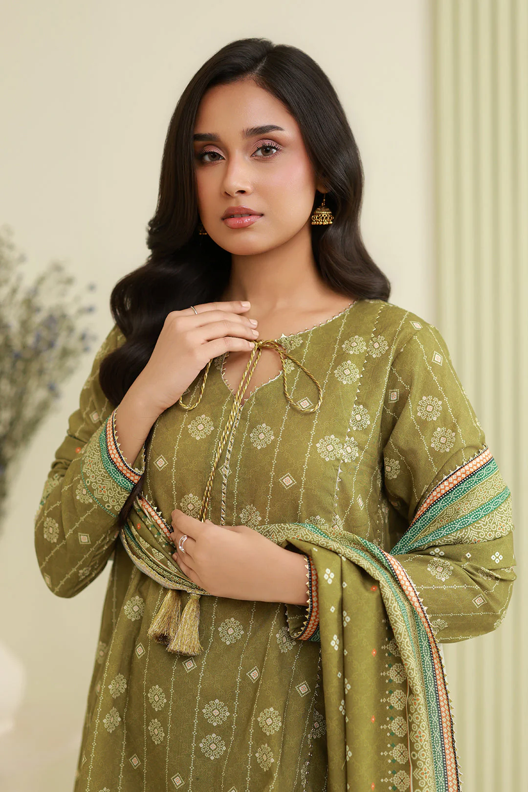 Zellbury Shirt Shalwar Dupatta - 0824 Summer Collection Essential 2026 - Image 2