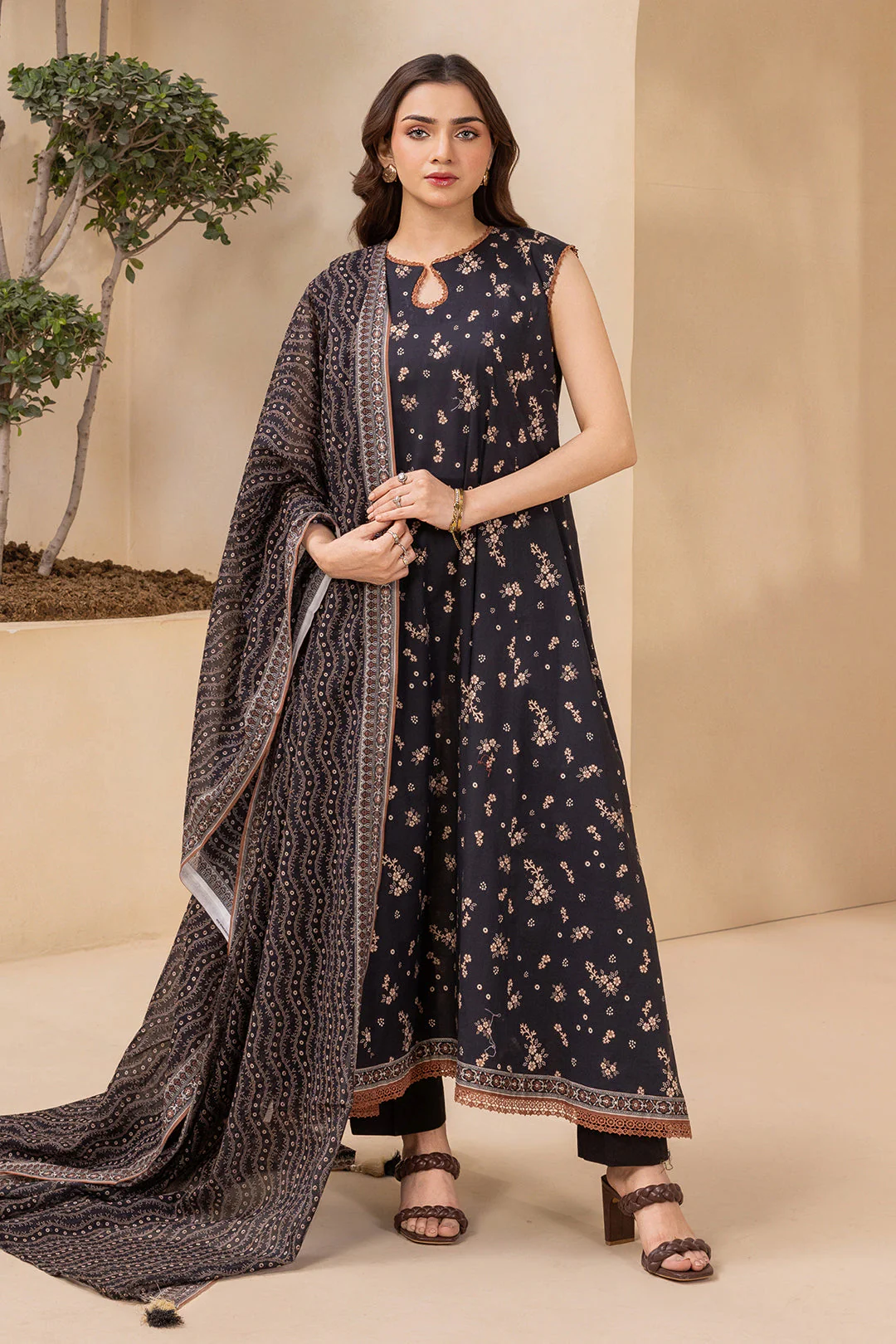 Zellbury Shirt Shalwar Dupatta - 0826 Summer Collection Essential 2026