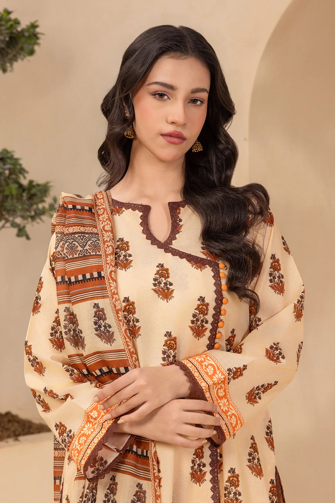 Zellbury Shirt Shalwar Dupatta - 0876 Summer Collection Essential 2026 - Image 2