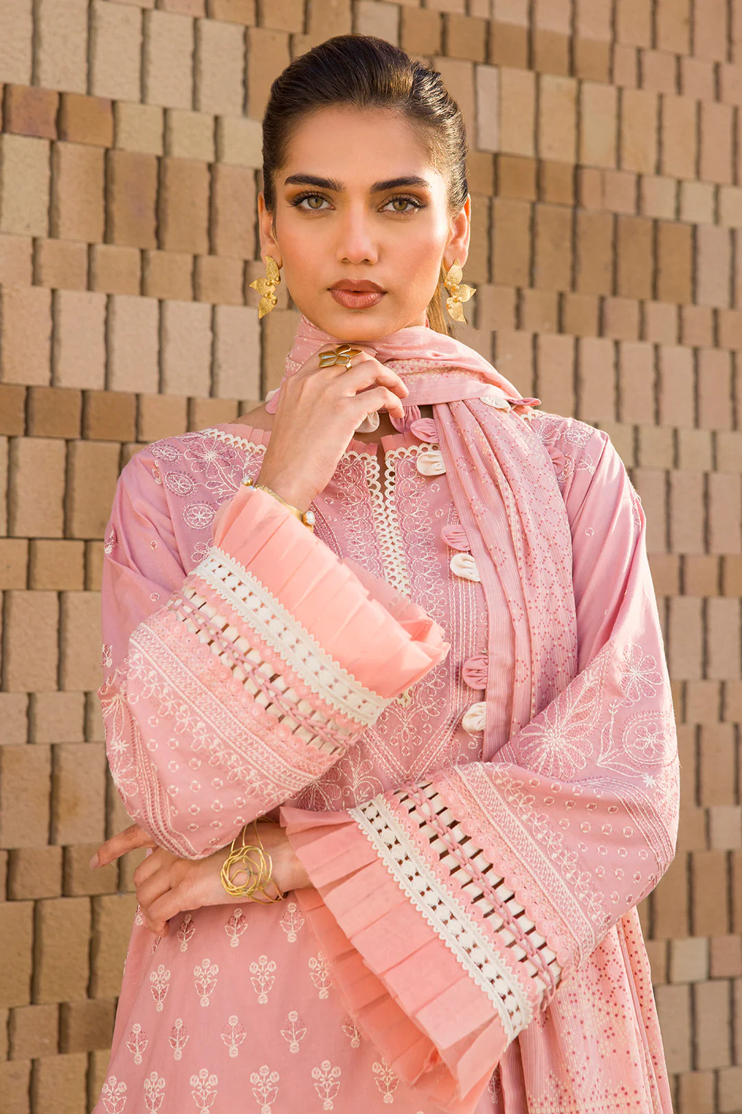 Zellbury WUC25E30072 Chikankari Collection 2025 - Image 2