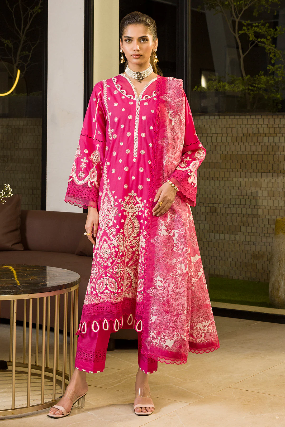 Zellbury WUC25E30078 Chikankari Collection 2026