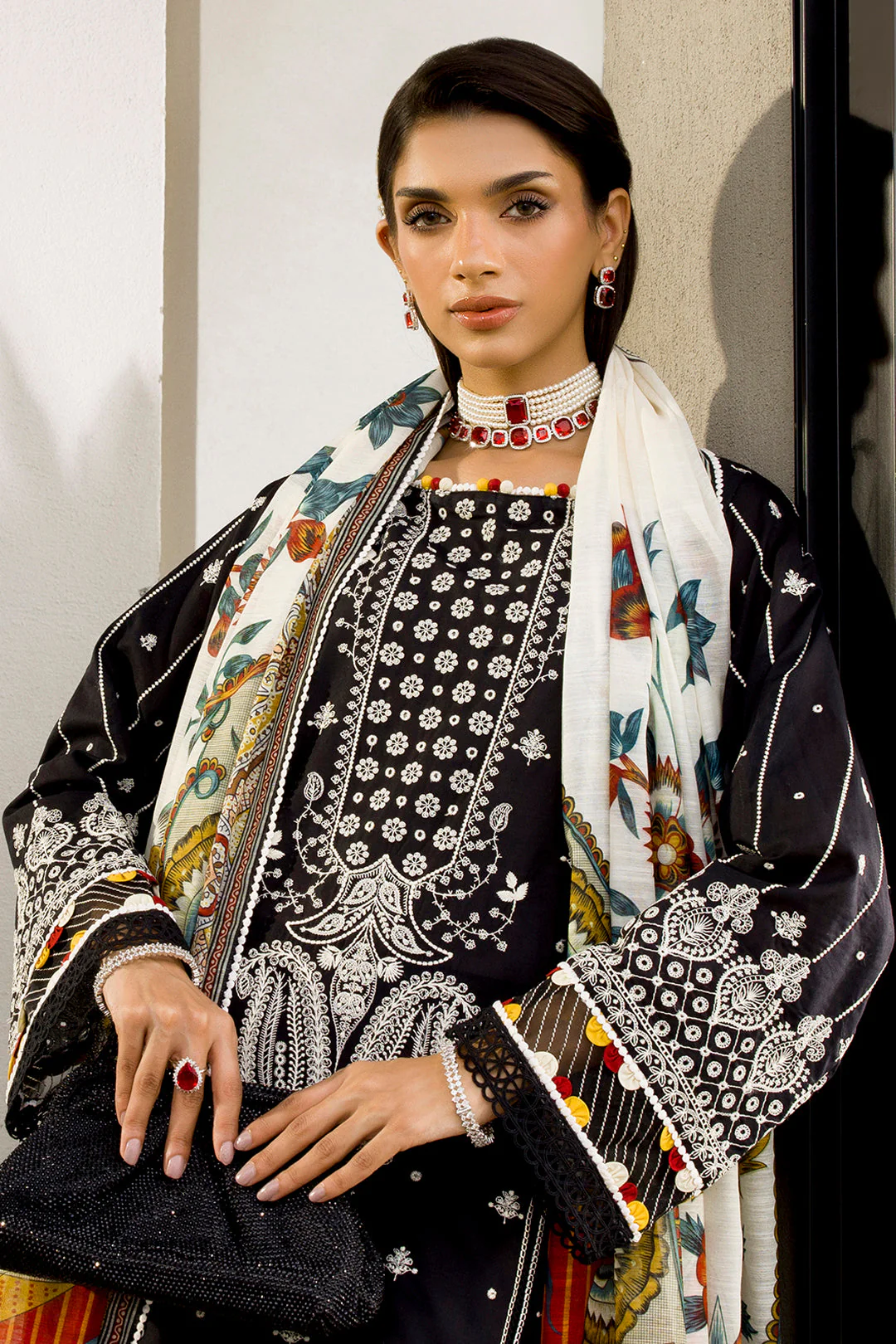 Zellbury WUC25E30080 Chikankari Collection 2025 - Image 2