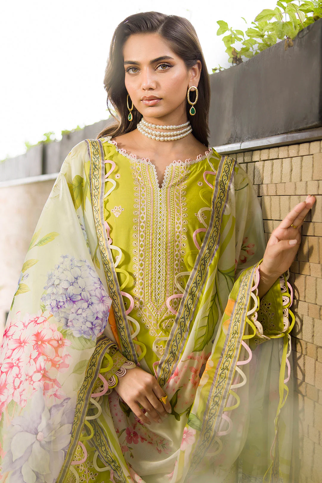 Zellbury WUC25E30081 Chikankari Collection 2026 - Image 2