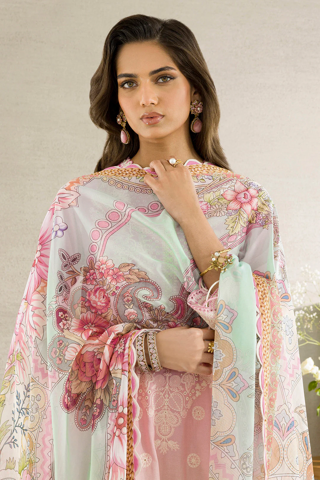 Zellbury WUC25E30083 Chikankari Collection 2025 - Image 2