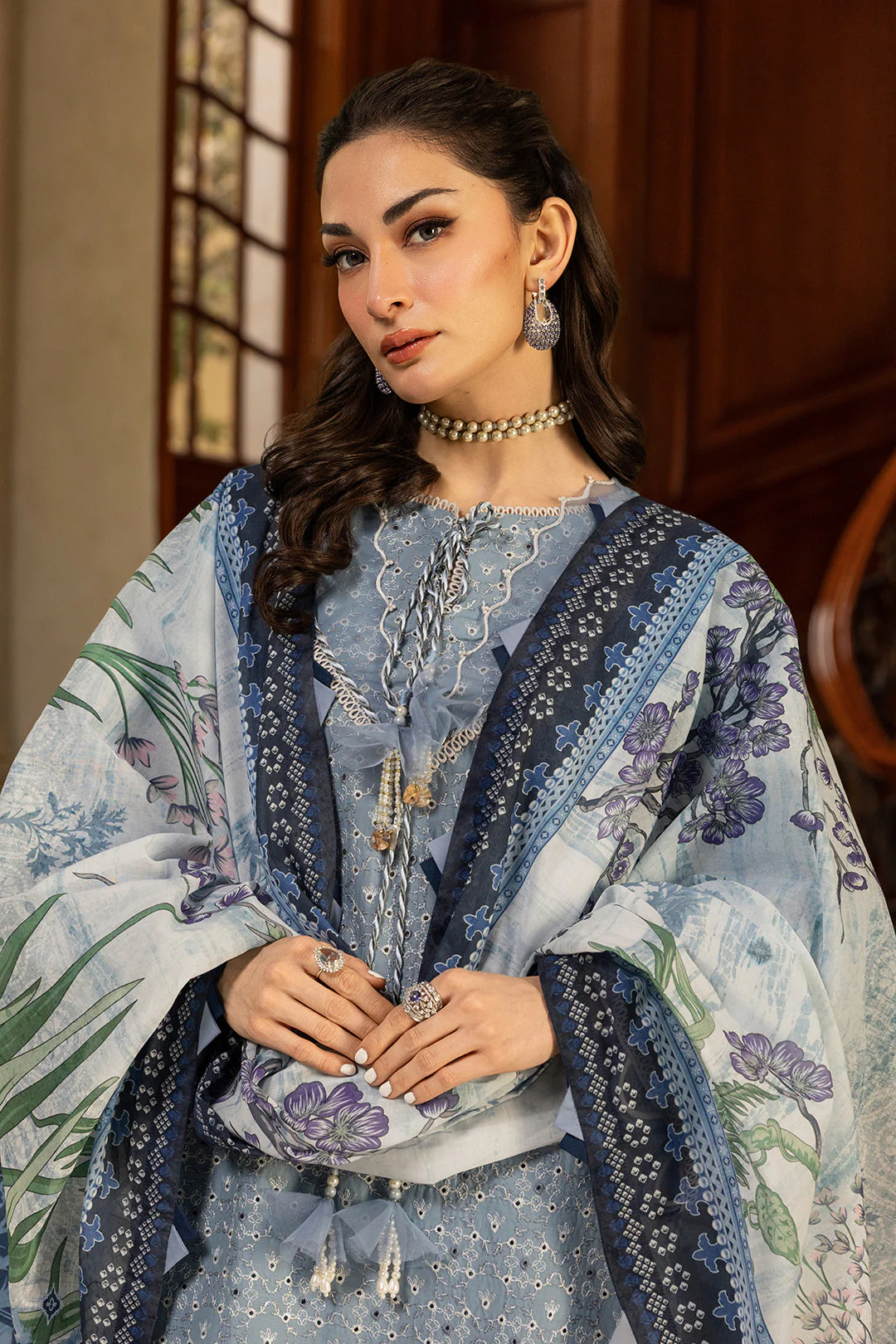 Zellbury WUC25E34003 Chikankari Collection 2026 - Image 2